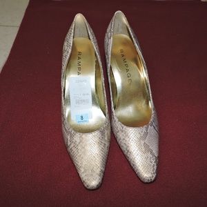 Rampage High Heel Shoes Sandals Size 8 NWT